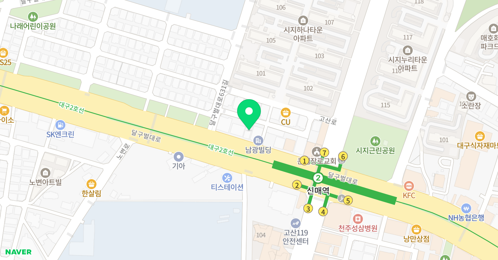 오즈 실용음악학원 위치