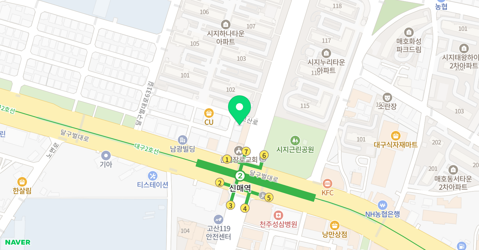 윤삼문 영어학원 위치