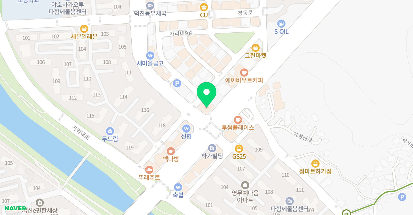 JnK 영어전문학원 위치