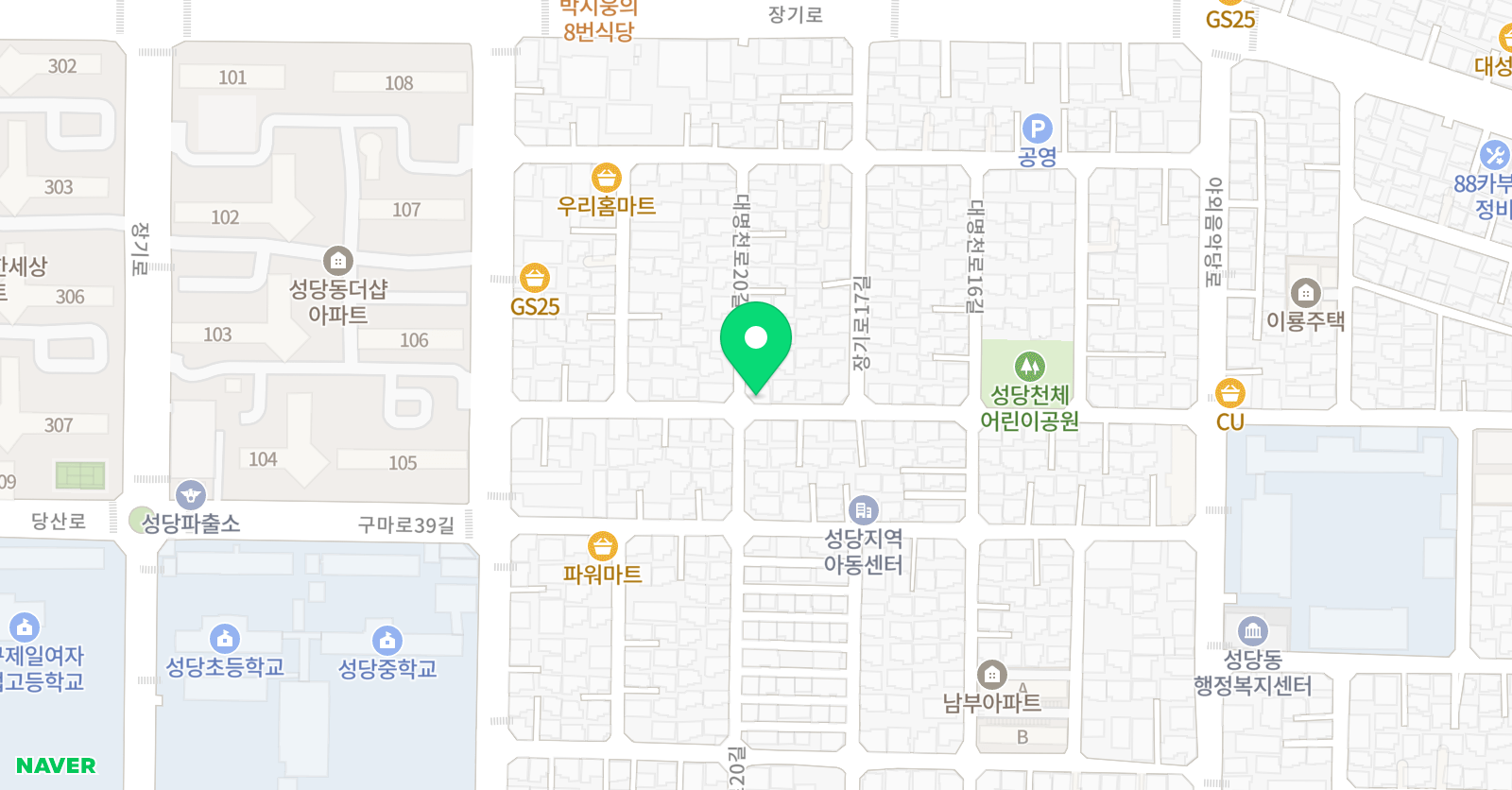 굿맨 영어교습소 위치
