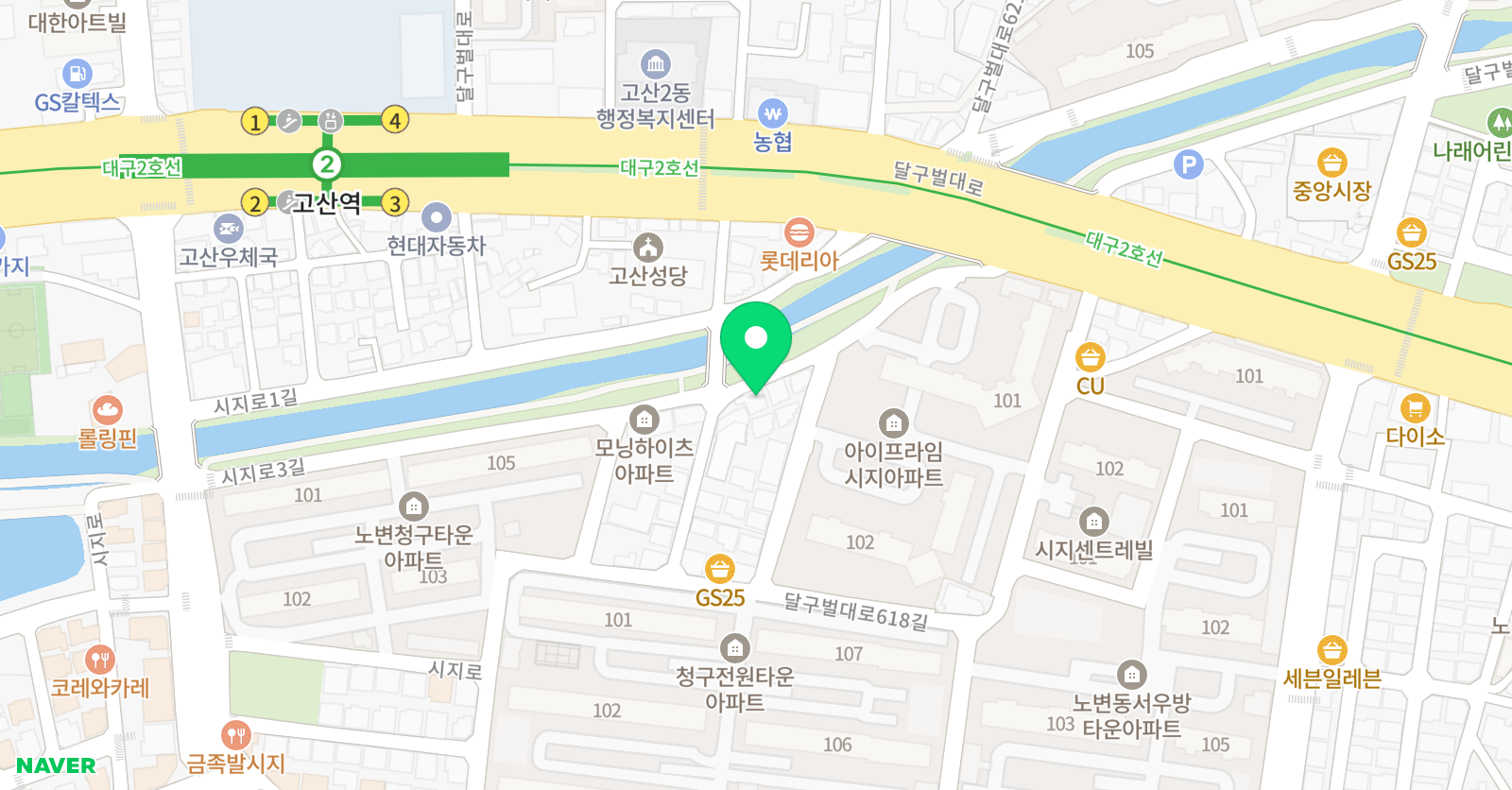 라온 음악 위치