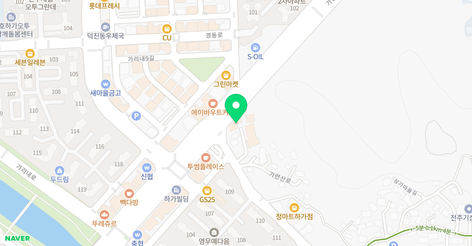 그랑발레아트 위치