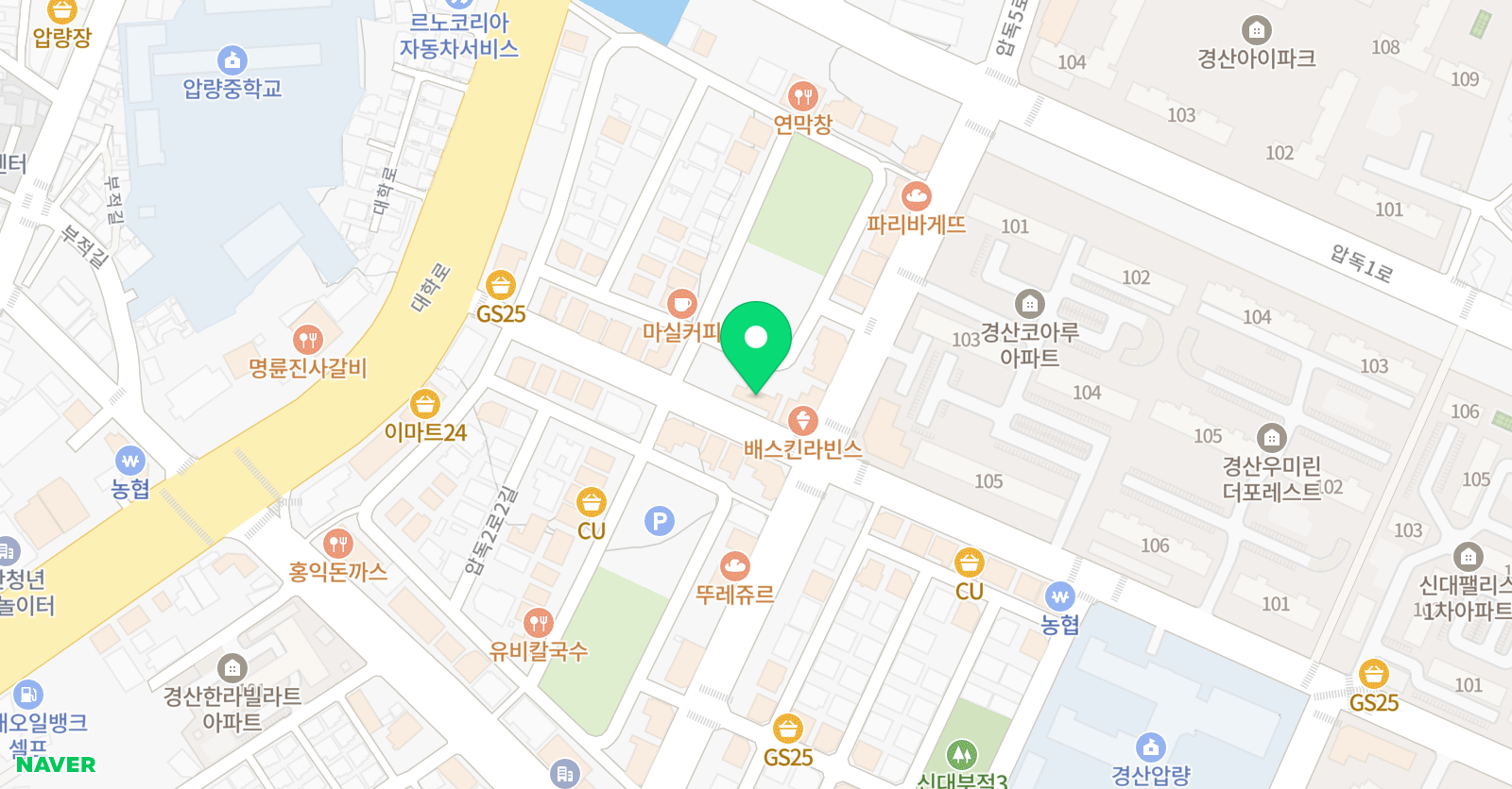 성문 학원 위치