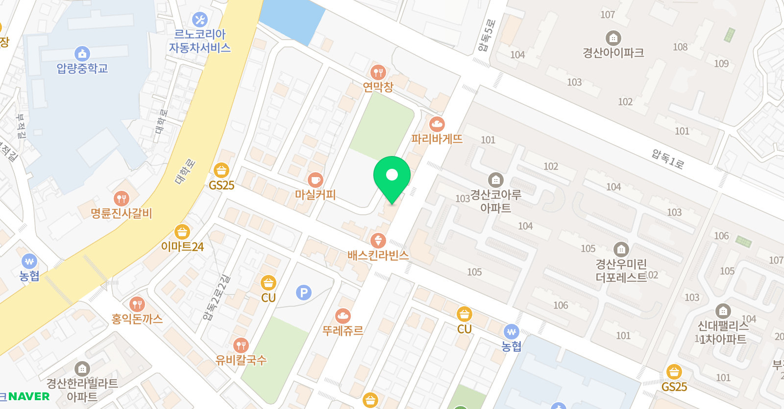 손태진 태권도장 위치
