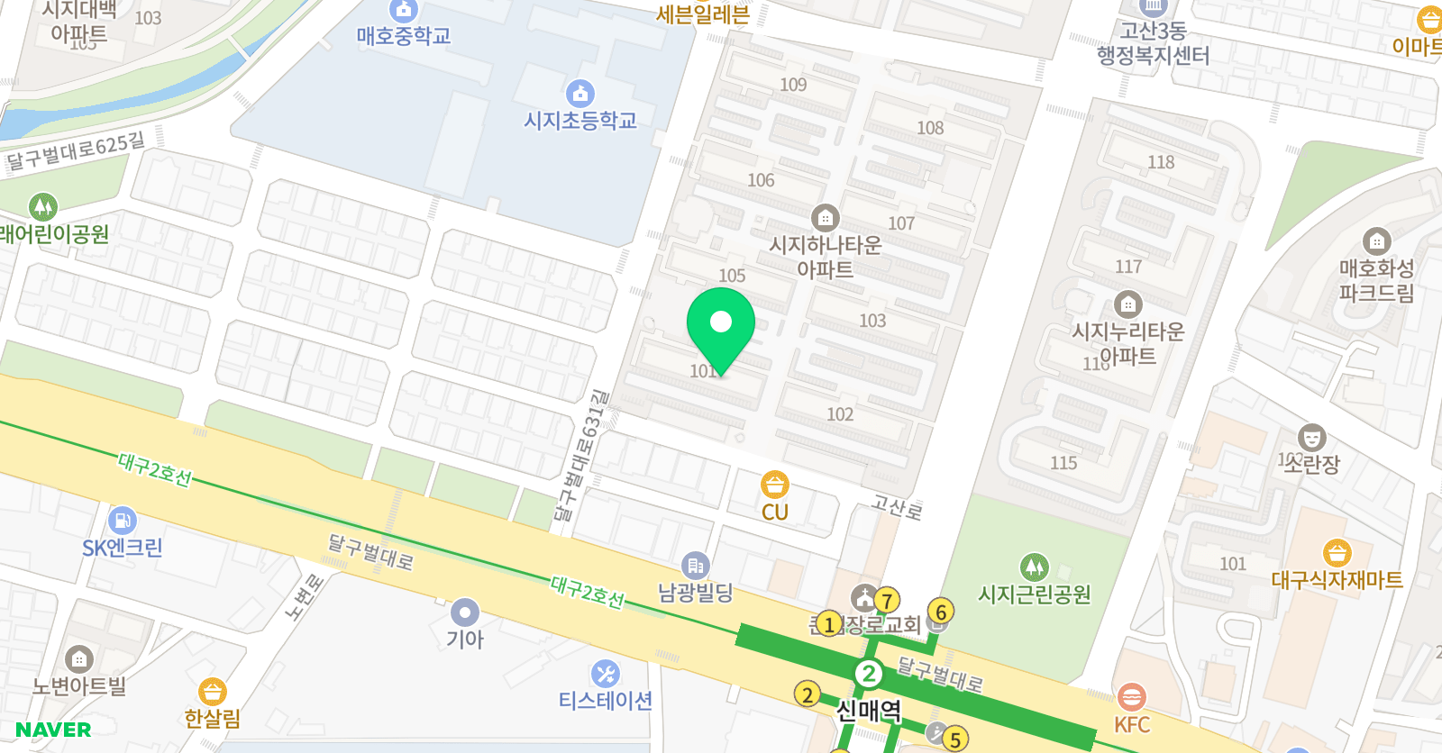 카이로스 수학교습소 위치