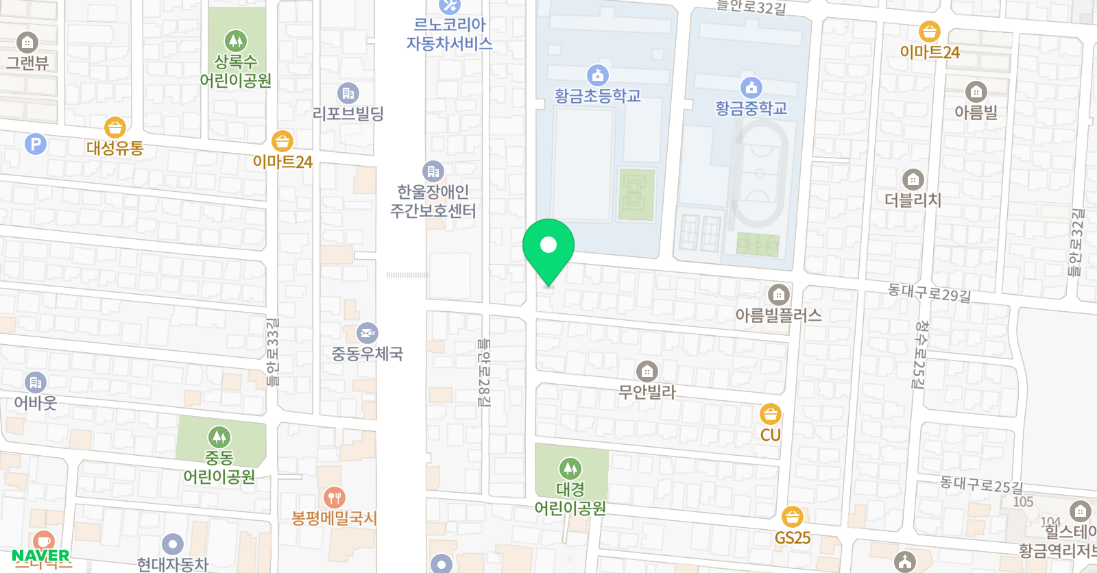 골든바이올린 위치