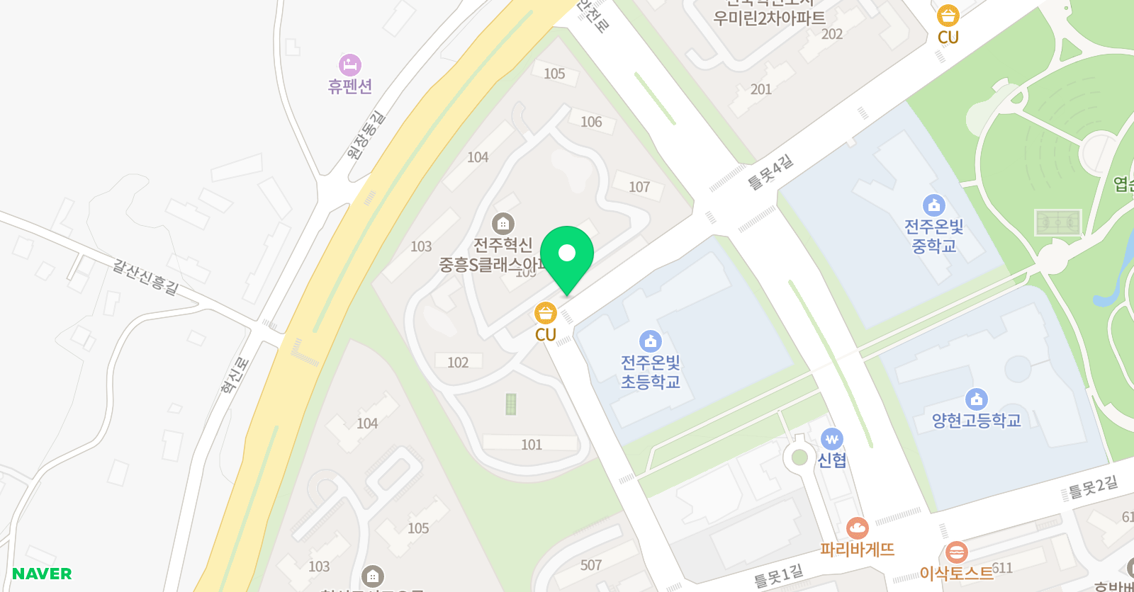 디어뮤직 음악교습소 위치