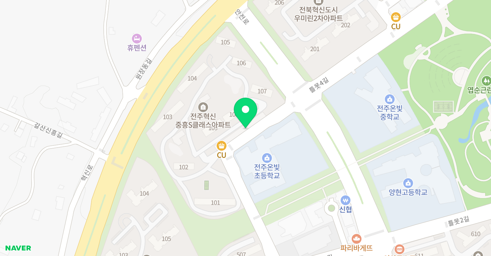 책통클럽 전주혁신1센터 위치