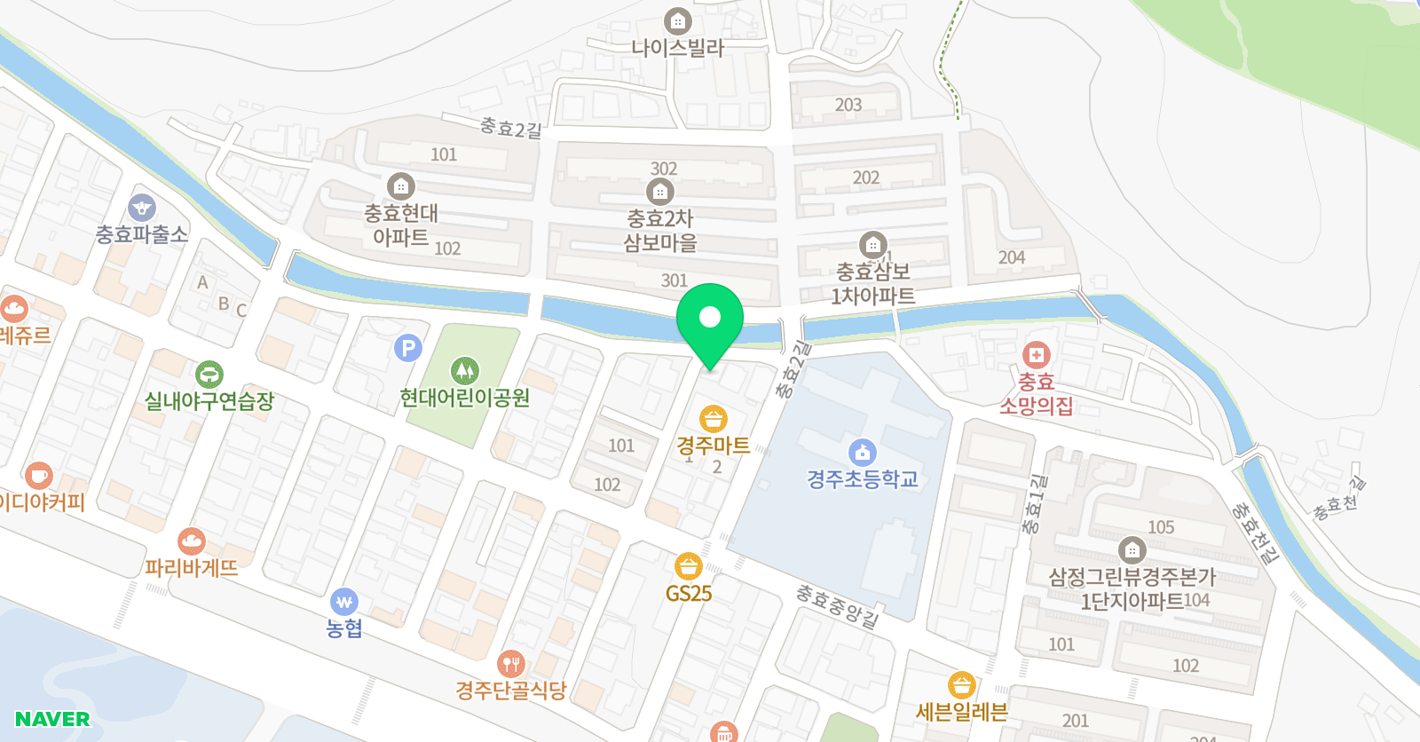 현대플러스 수학 위치