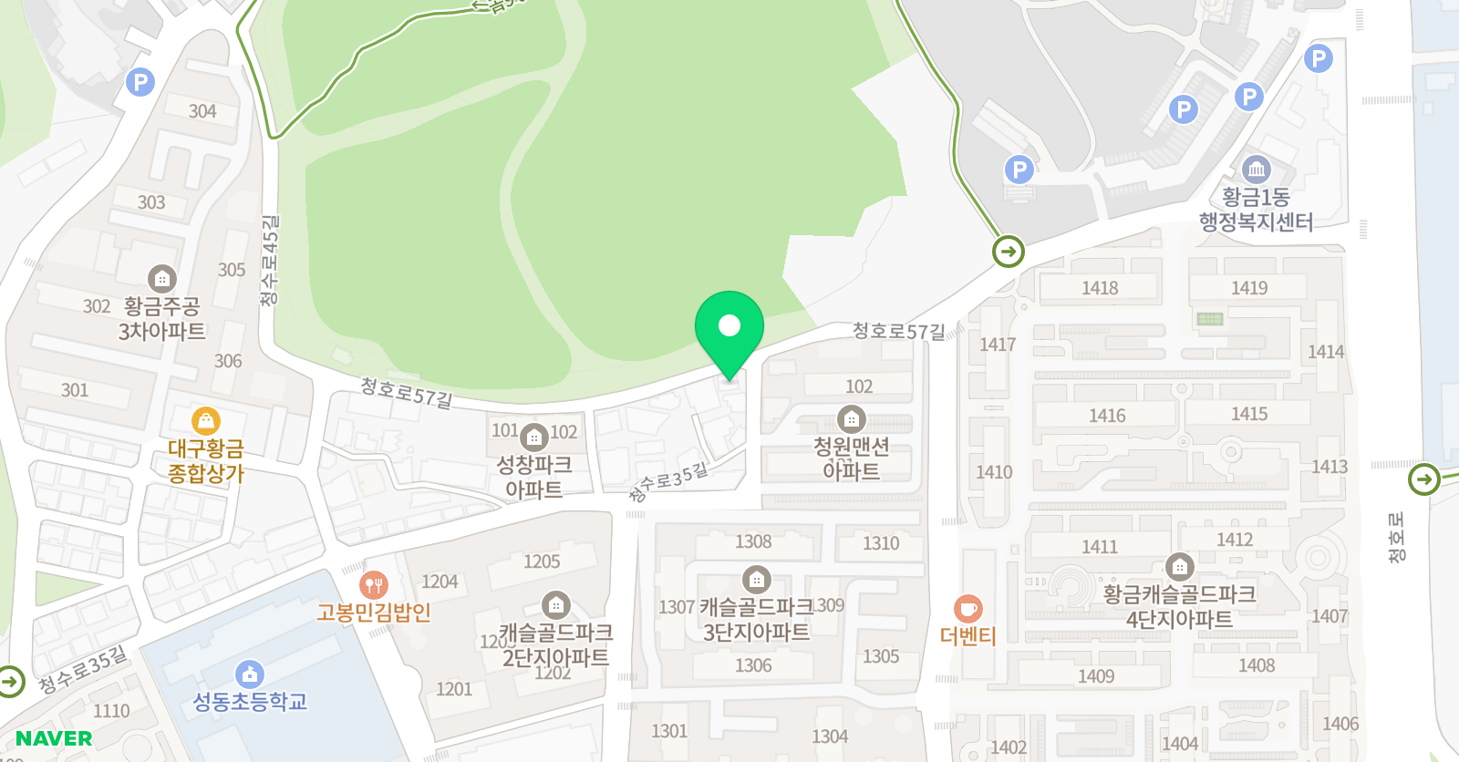 끌레르 음악학원 위치
