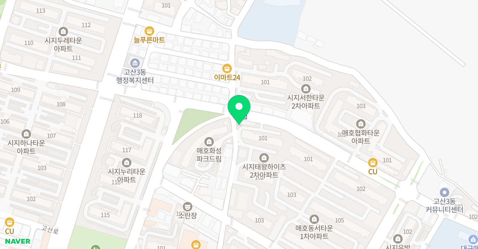 은쌤 수학교습소 위치