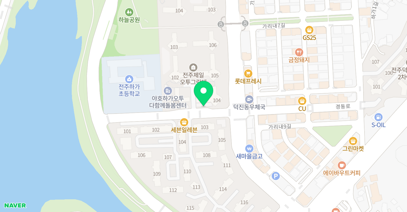 뮤엠 영어 하가캠퍼스 위치