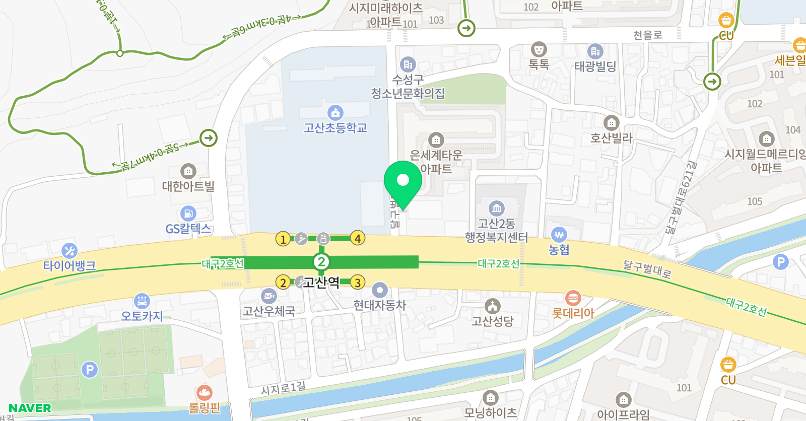 야베스 음악학원 위치