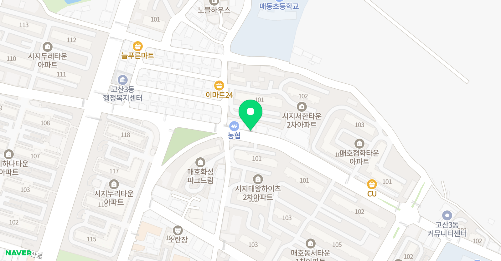 SweetART 달콤한 미술교습소 위치