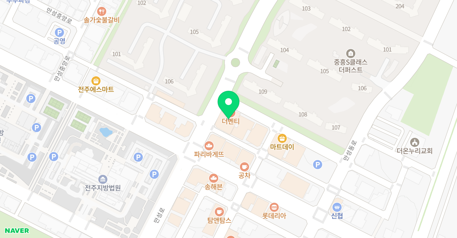 S 수학학원 위치