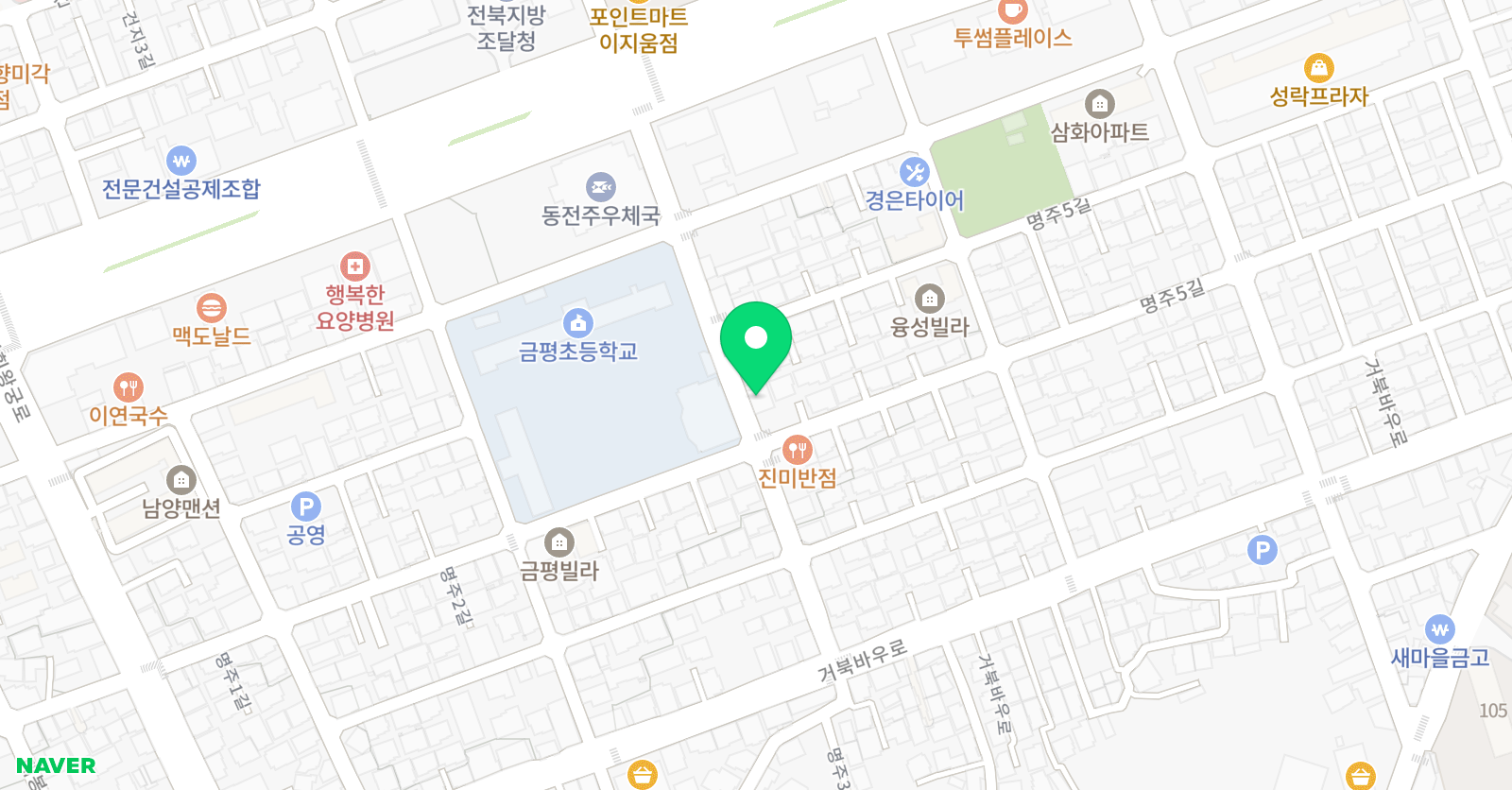서정 피아노 위치