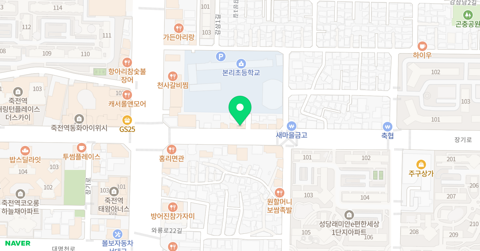 라라바이올린 위치