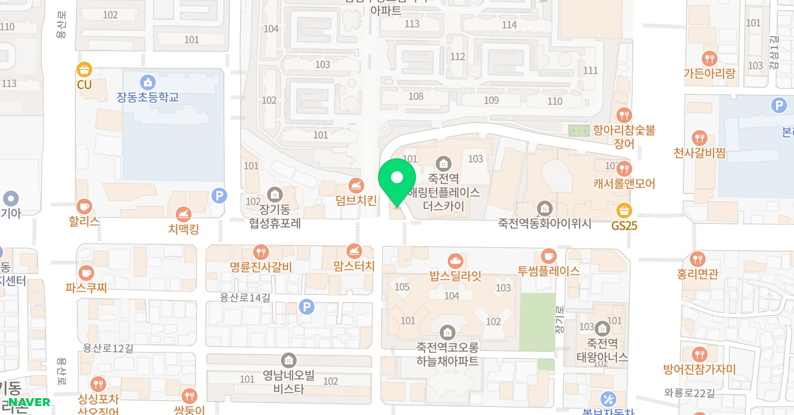 더엘 무용학원 위치
