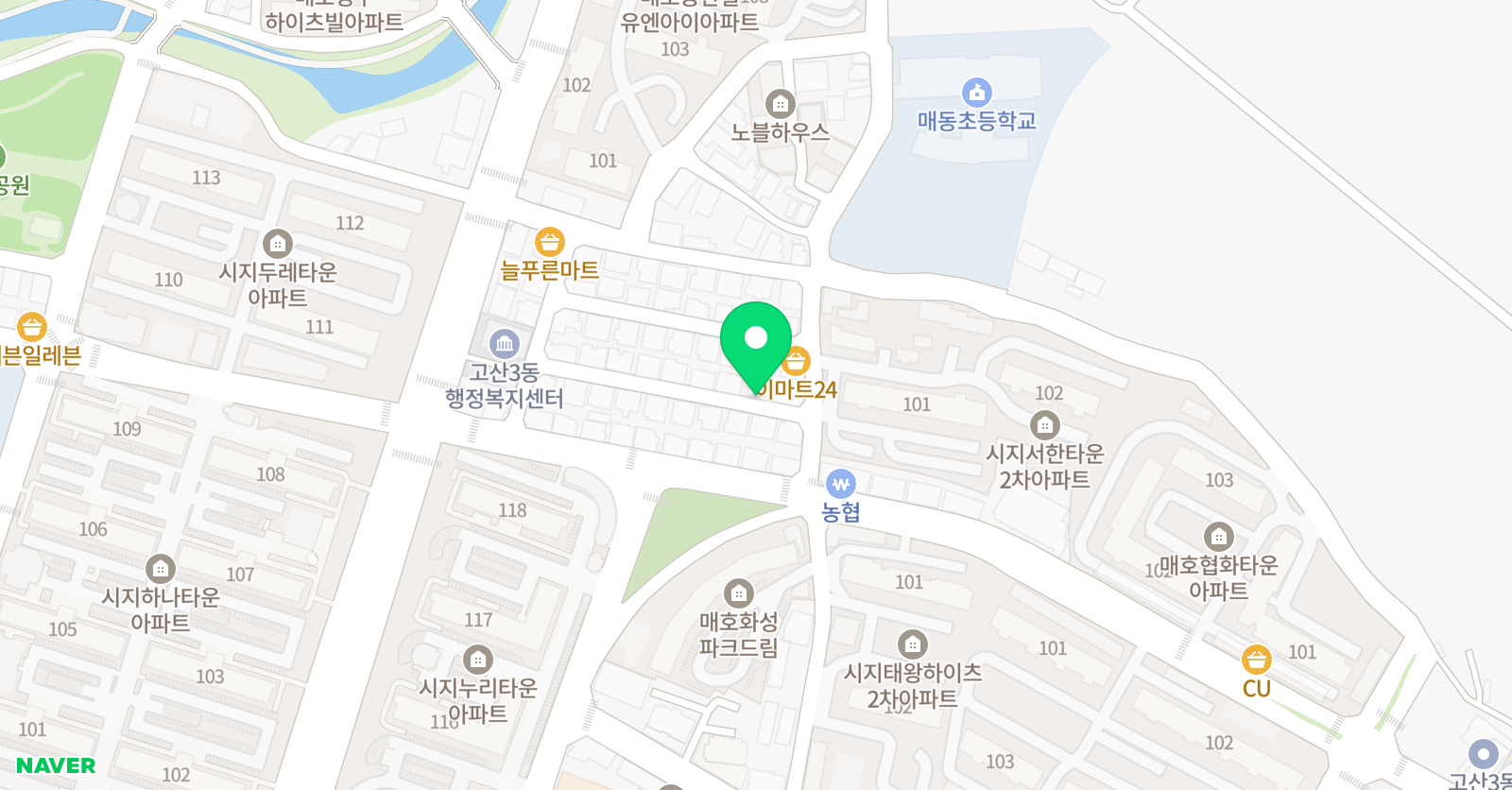 멘토 수학교습소 위치