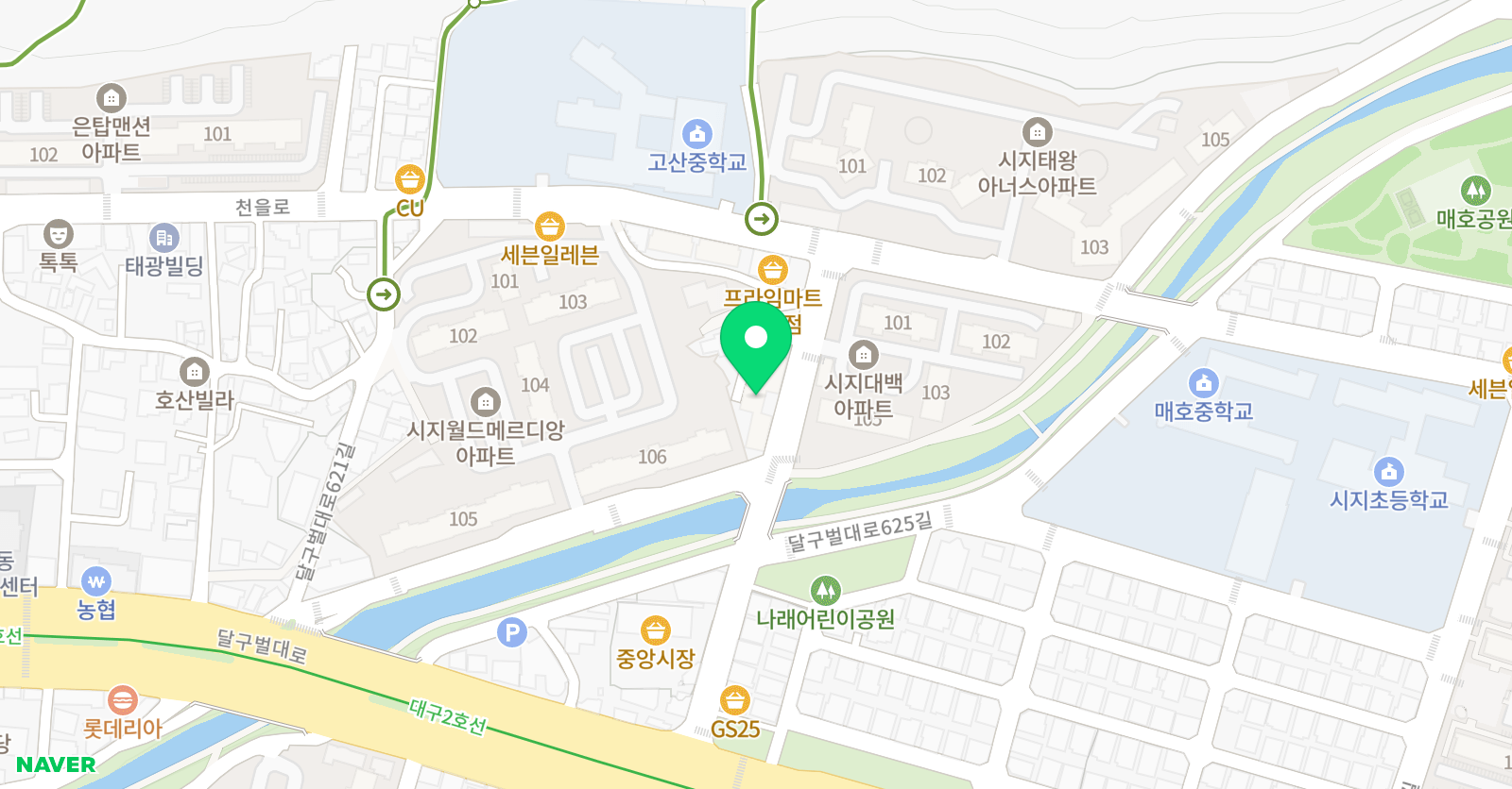 CM 실용음악학원 위치