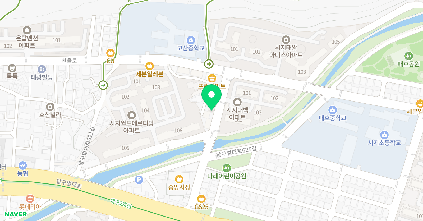 해법 수학플러스학원 위치