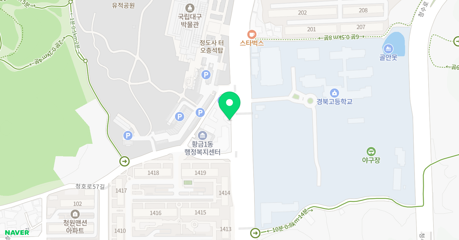 리딩아지트 영어교습소 위치