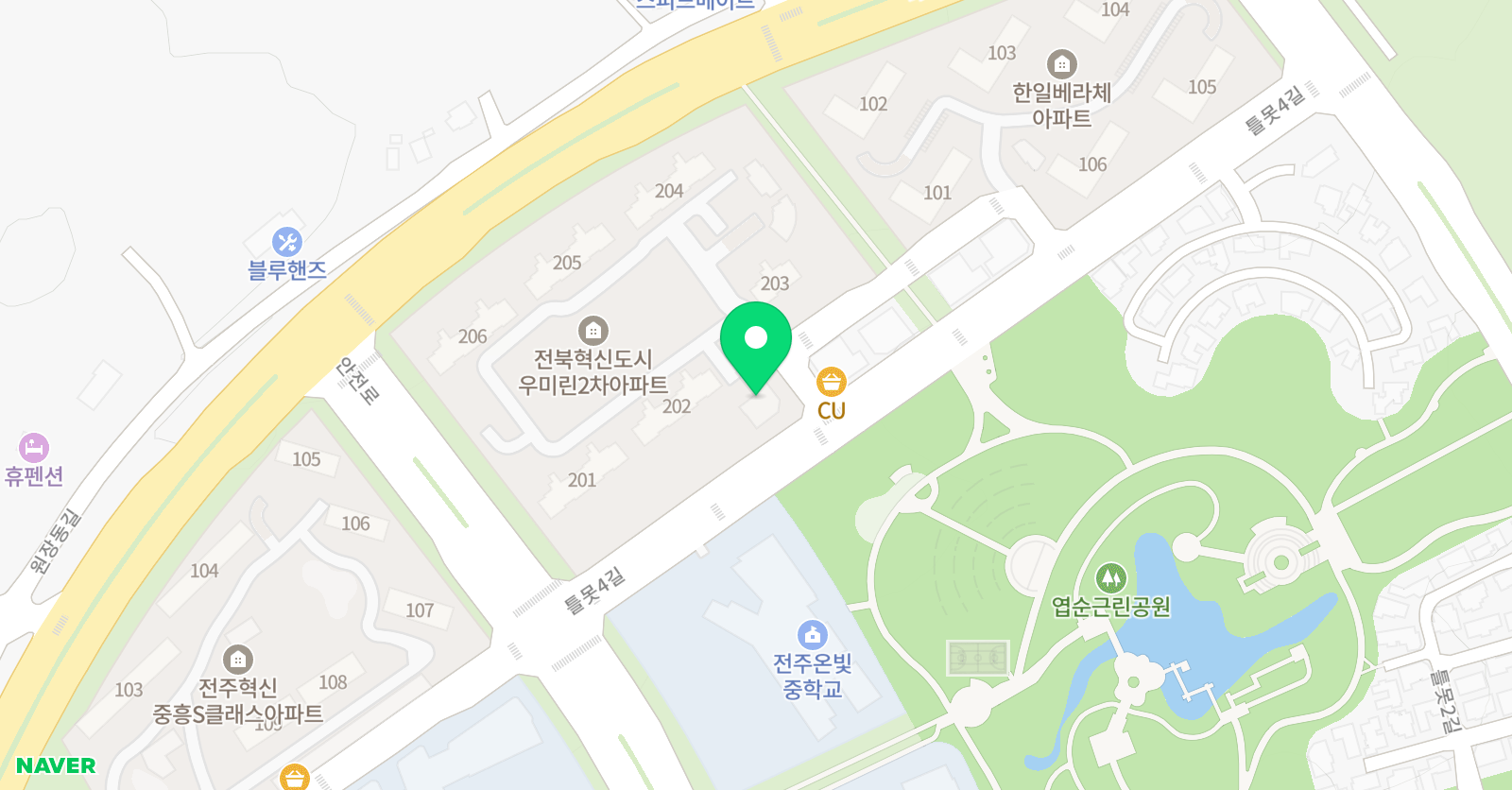 일품 수학학원 위치