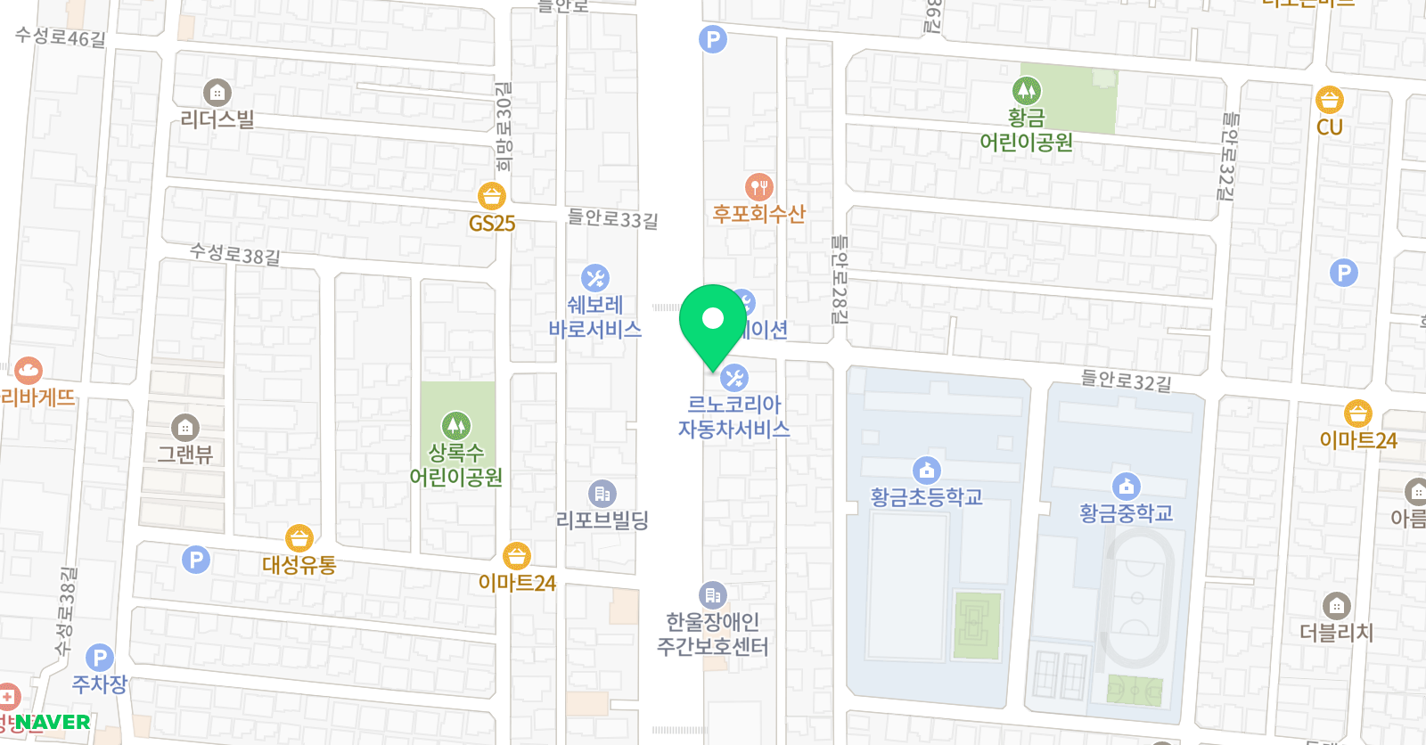 국가대표영웅 태권도 점프윙스줄넘기클럽 위치