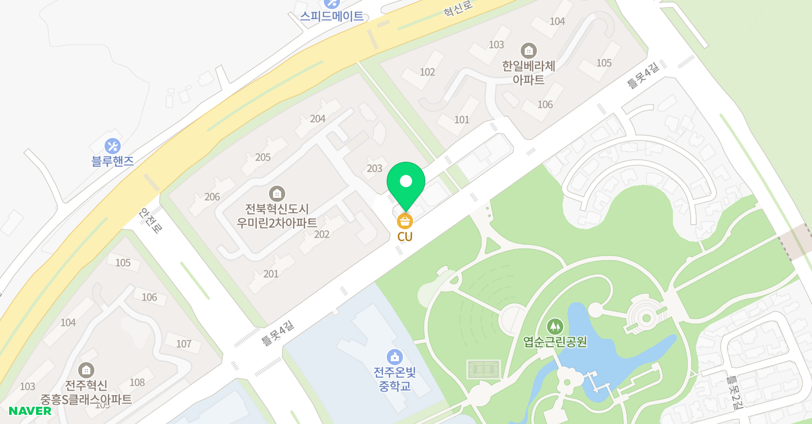 혁신아트파크 미술학원 위치