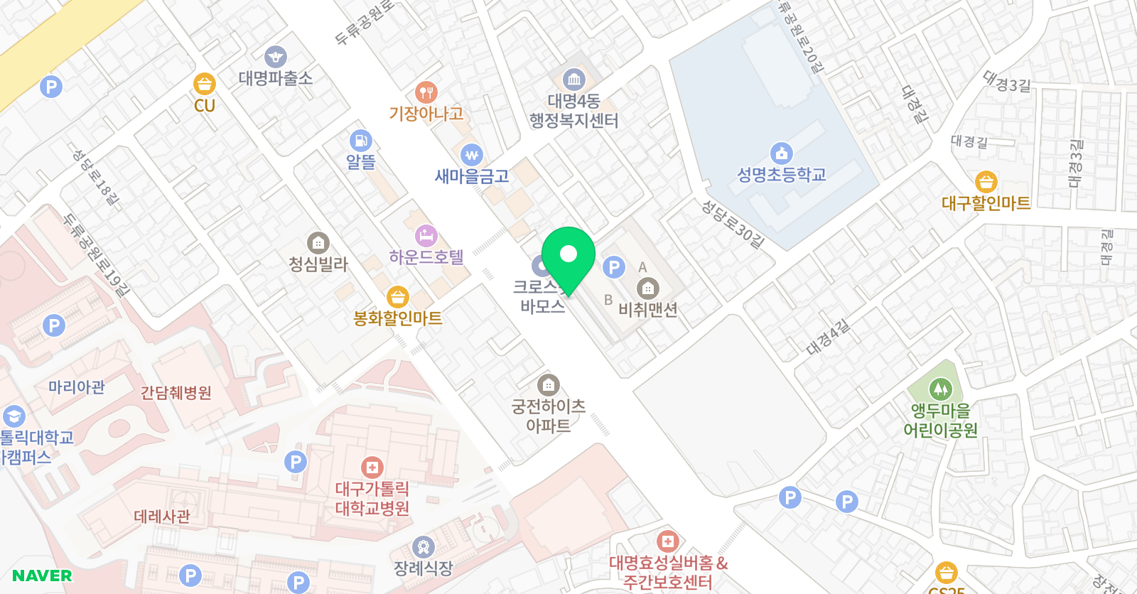김정아 영수학원 위치