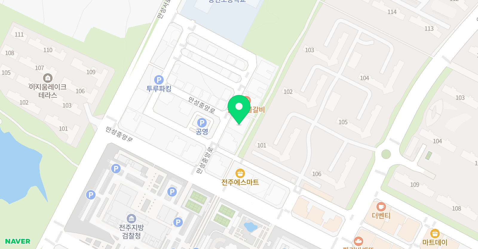 공감 수학학원 위치