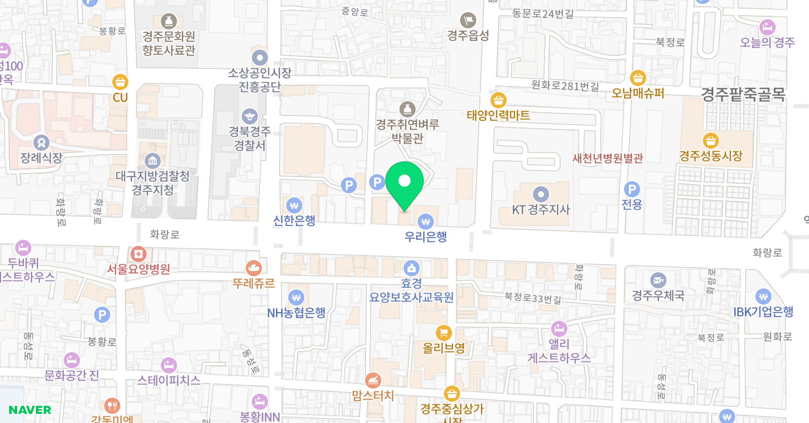 경주 무용학원 위치