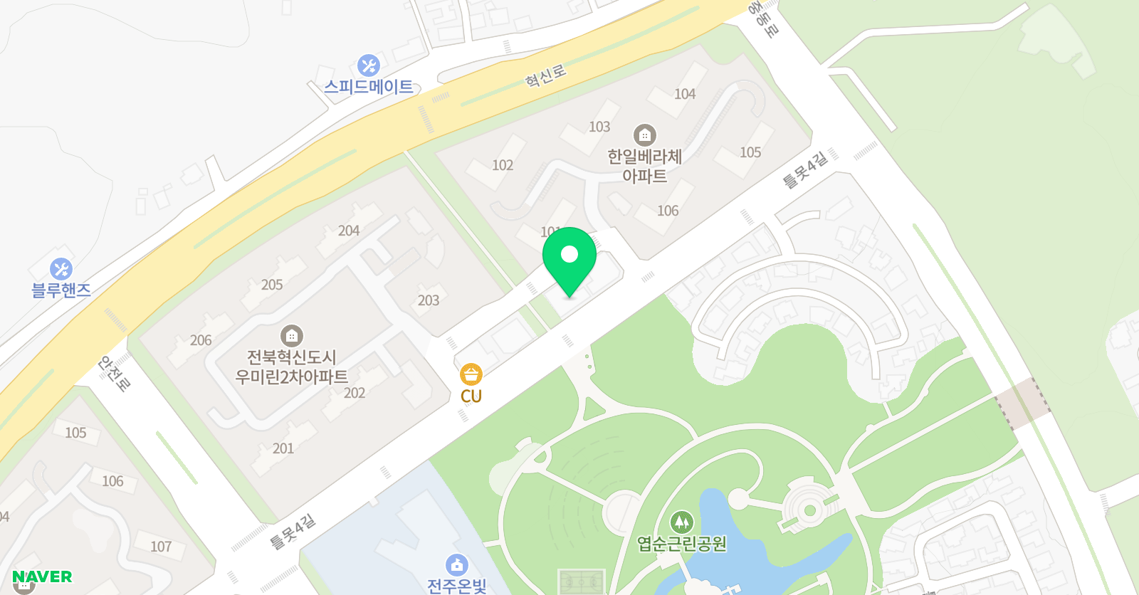 리딩뮤직 음악학원 위치