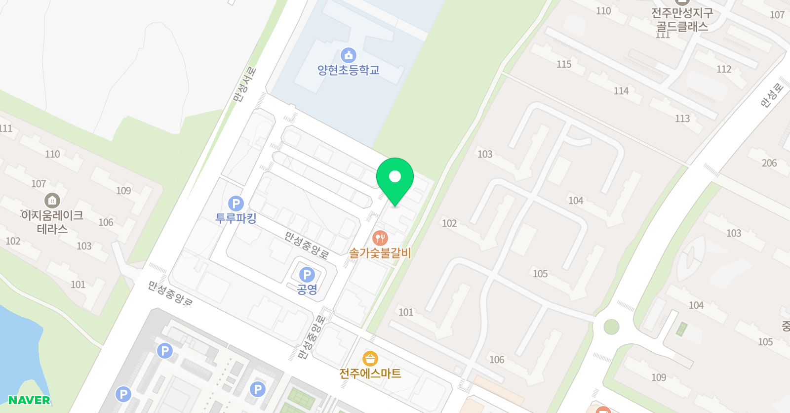 지니칼리지만성어 학원 지니메타 수학학원 위치