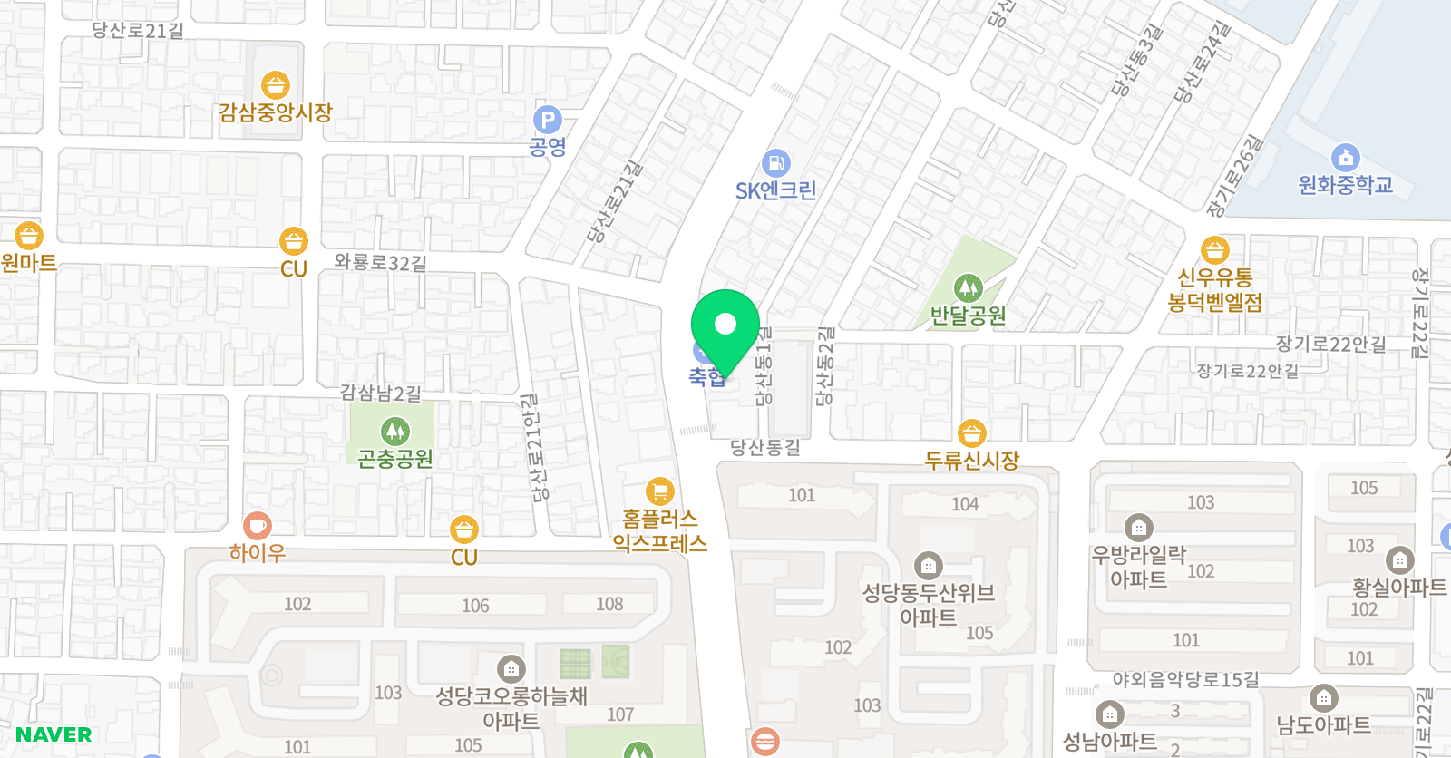 카이스트 고등수학학원 위치