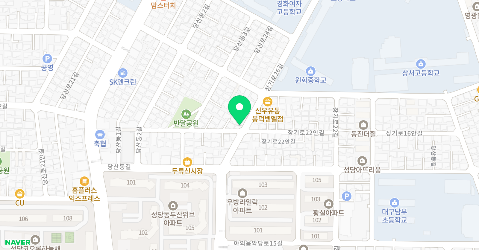 백민혜 수학교습소 위치