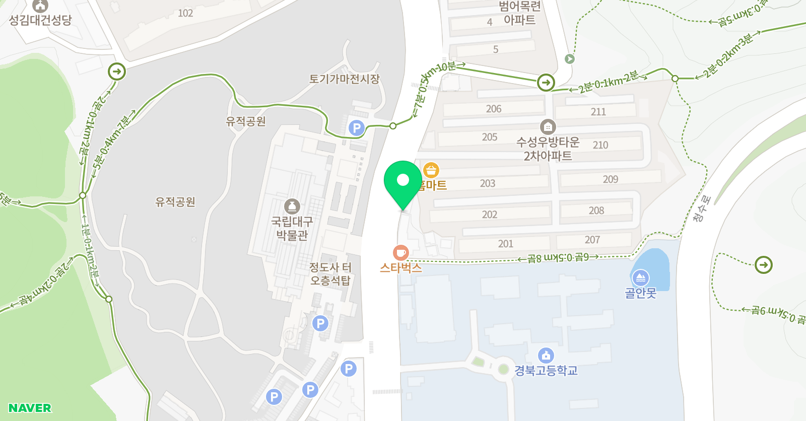 오름 수학 위치