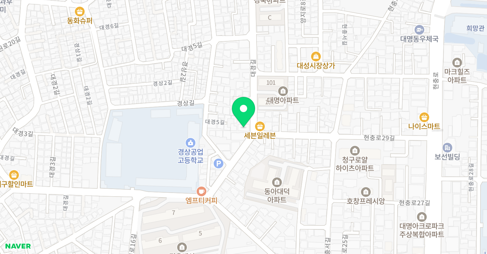 서쌤 영어교습소 위치