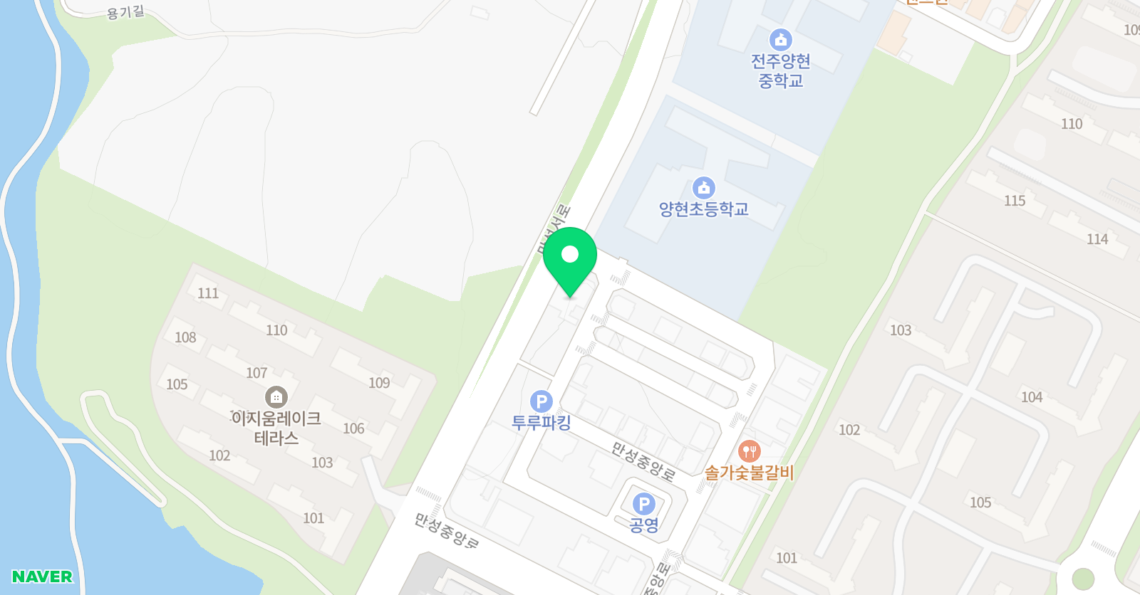 생각하는독수리학원 위치