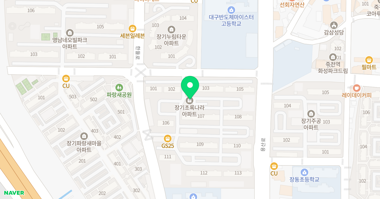하얀 피아노음악학원 위치