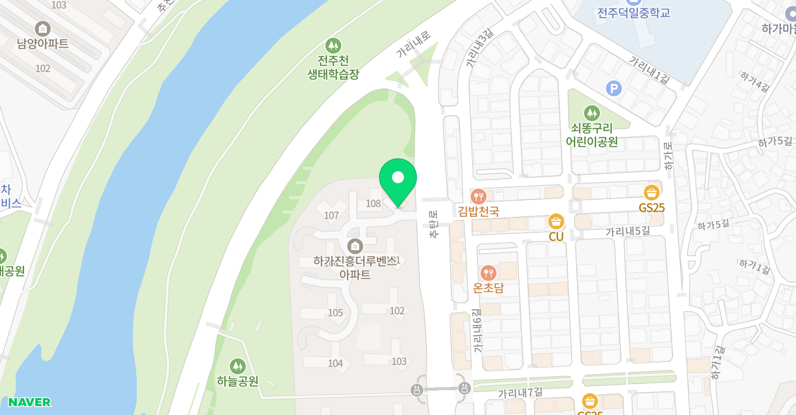 블레씽 피아노 위치