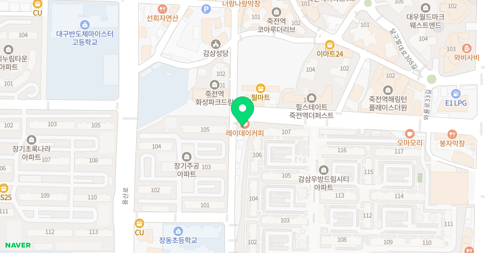 셈 수학국어학원 위치