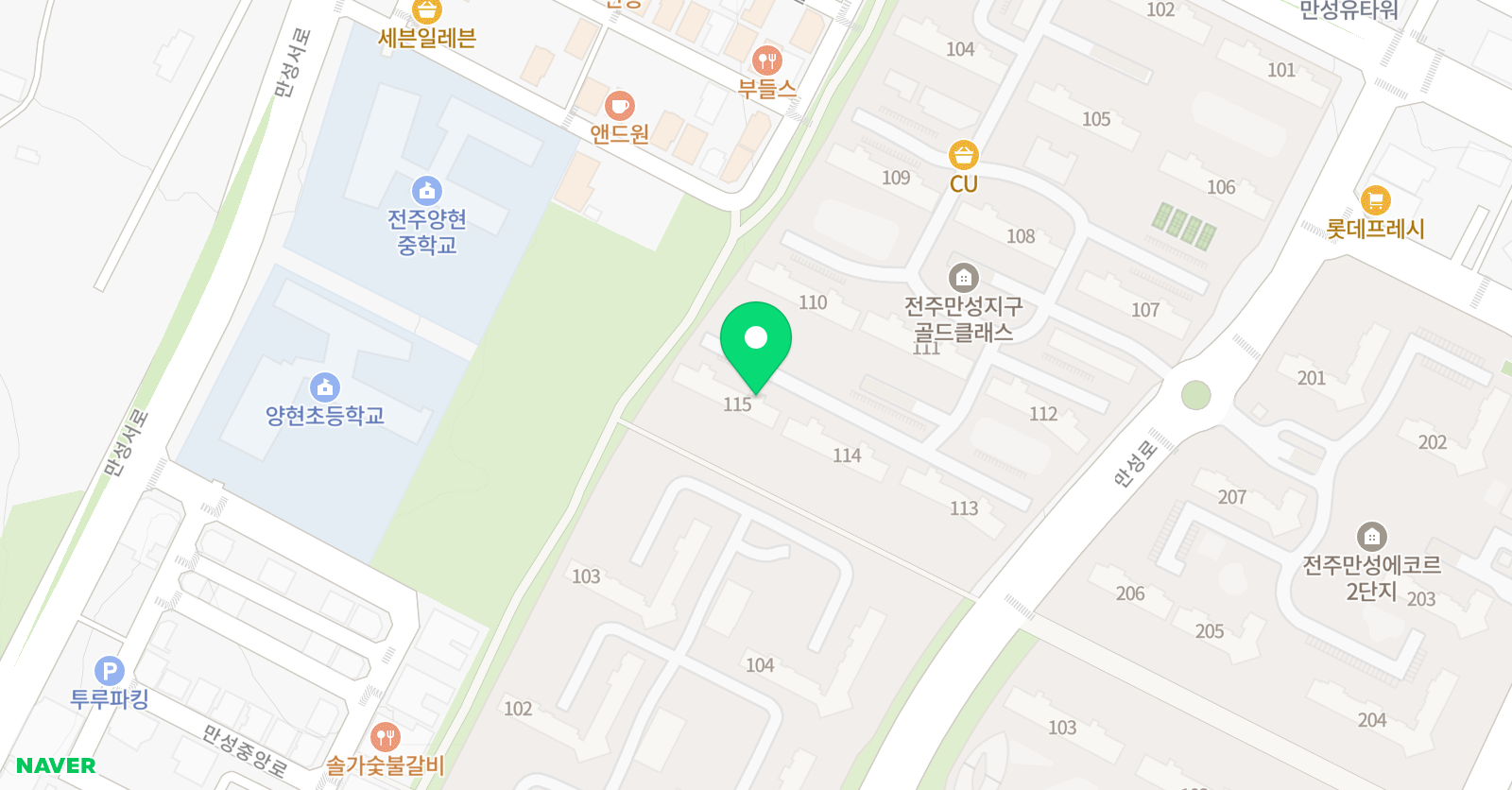 매쓰온매쓰 혁신만성지국 위치