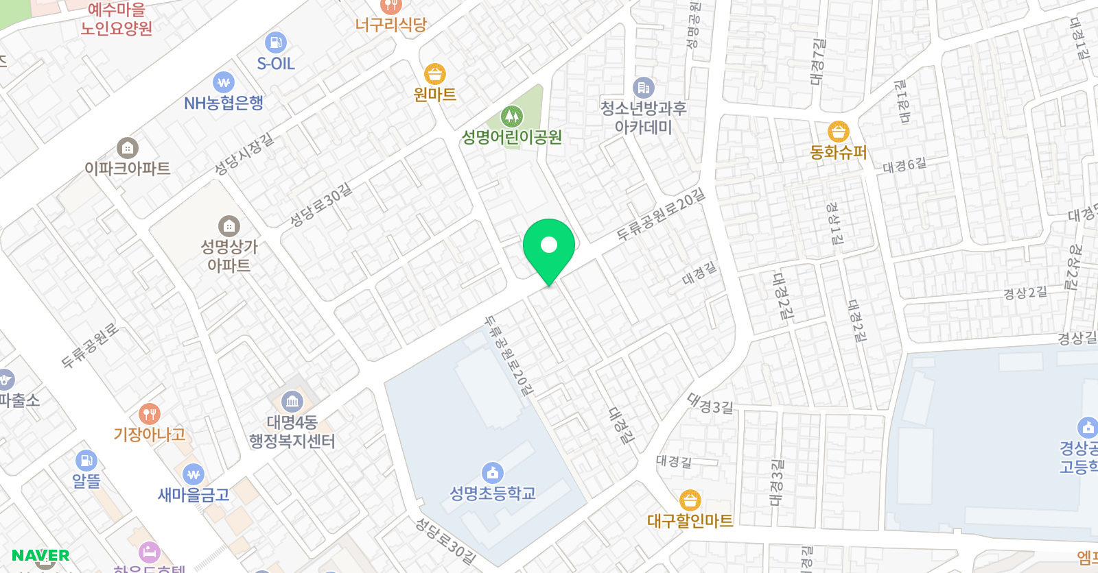 멘토르입시학원 위치
