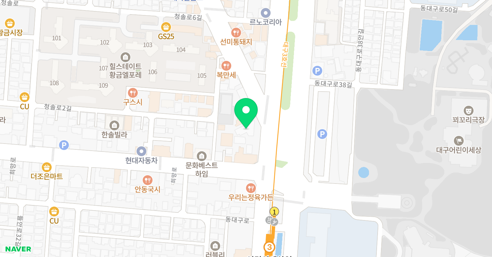 비탑키즈 어학원 위치