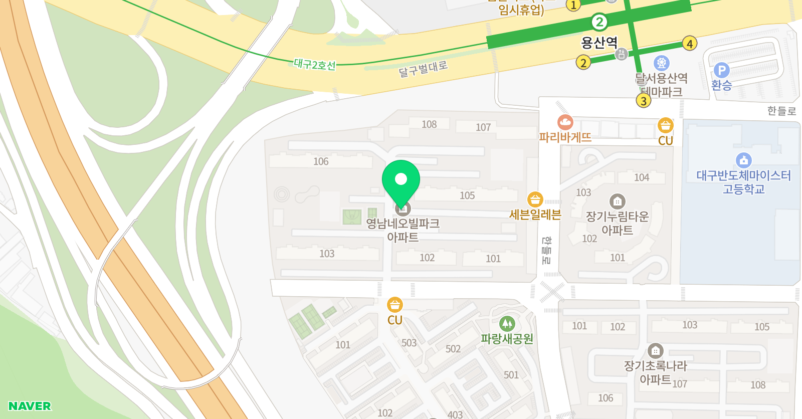 서린2태권도장&점프윙스 줄넘기 위치