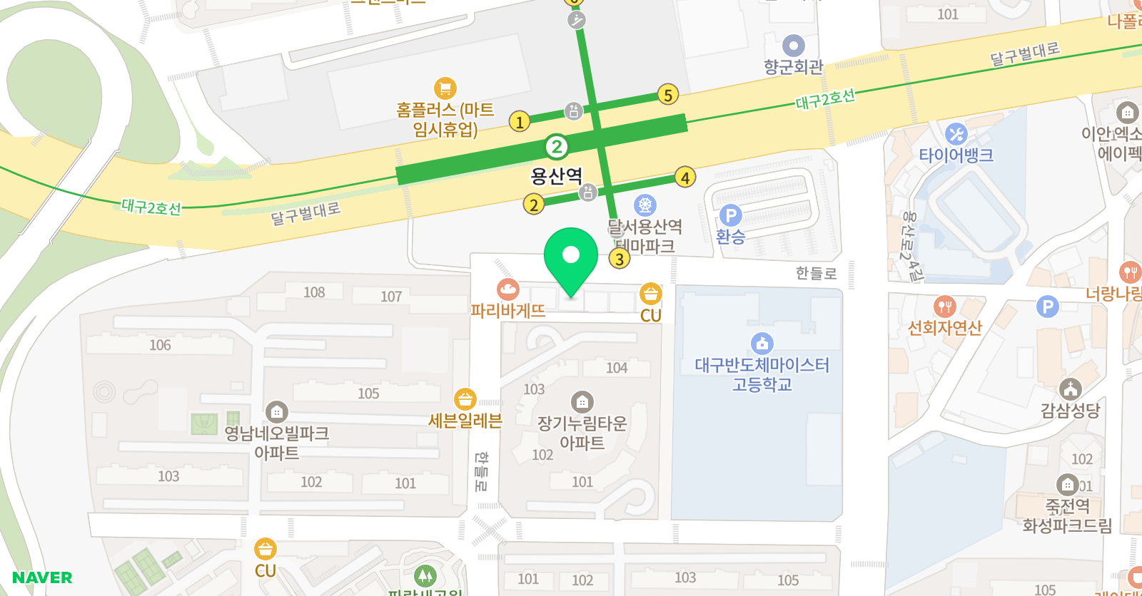 레전드 어학원 위치