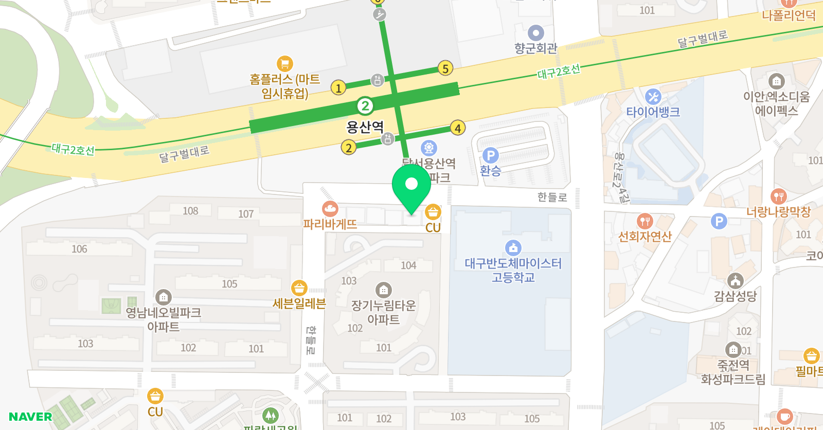 lci키즈클럽 어학원 위치