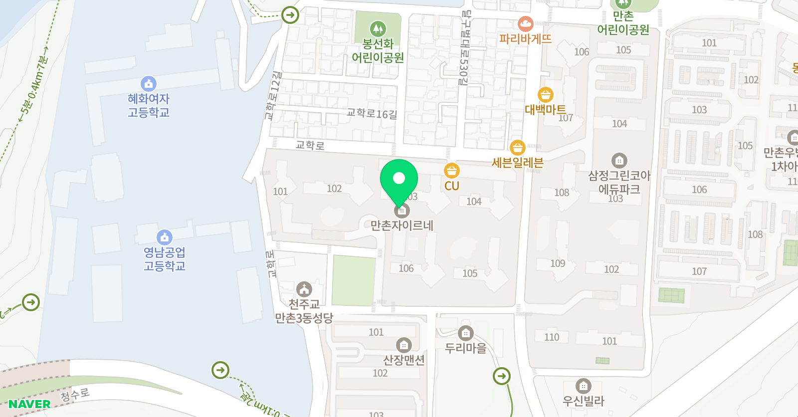 목동 영어학원 위치