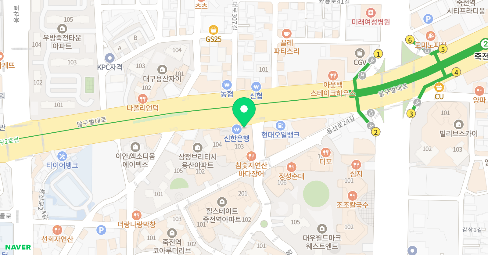하마 국어영어수학 학원 위치